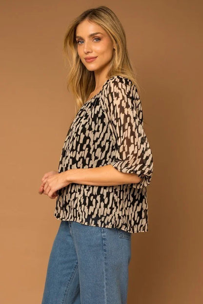 Dramatic Flare Top