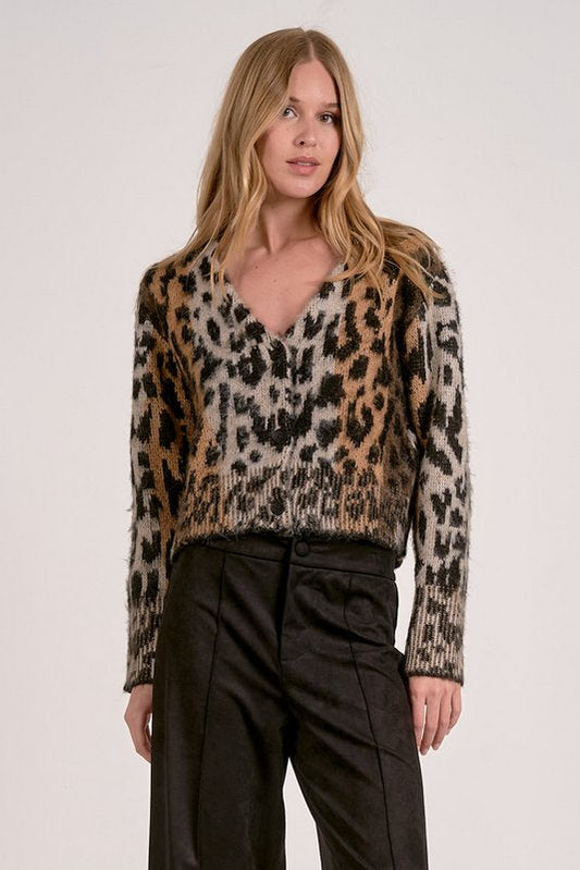 Cheetah Cardigan