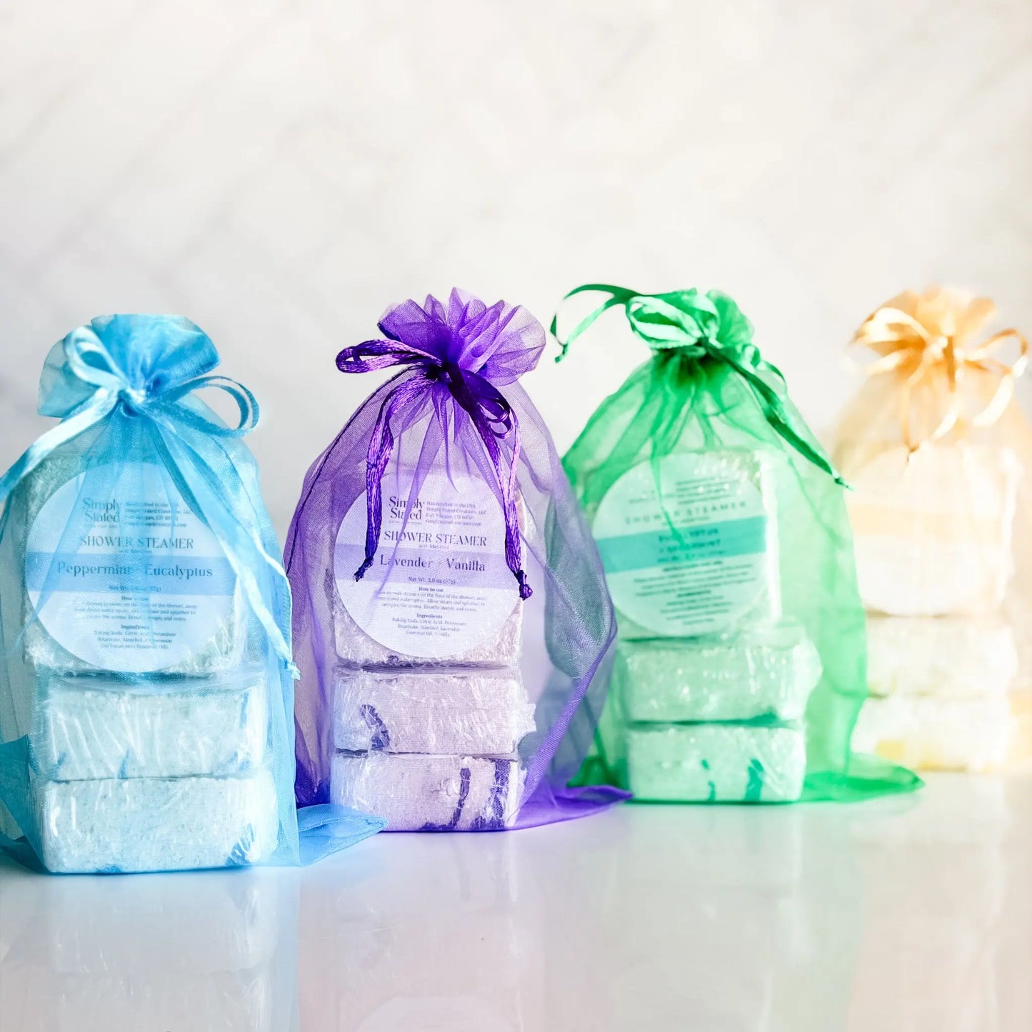 Eucalyptus + Spearmint Shower Steamers (3-Pack)