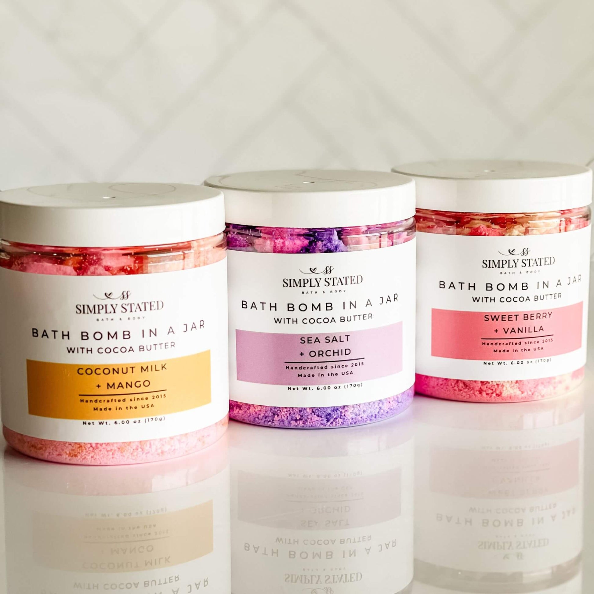Sea Salt + Orchid Bath Bomb Powder