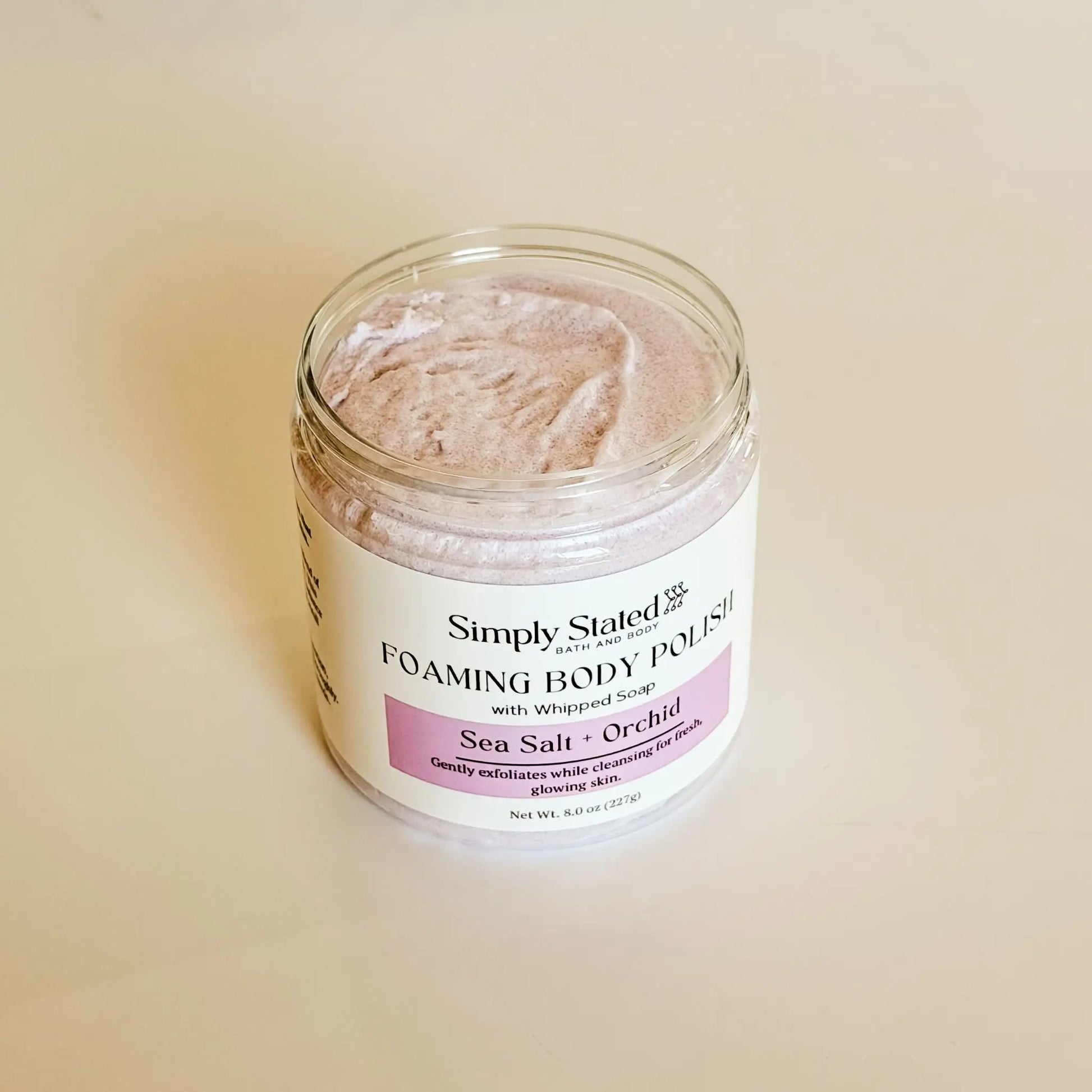 Sea Salt + Orchid Foaming Body Polish