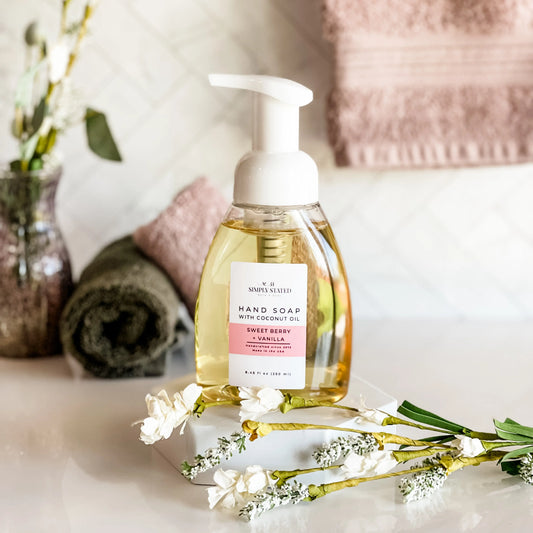 Sweet Berry + Vanilla Foaming Hand Soap