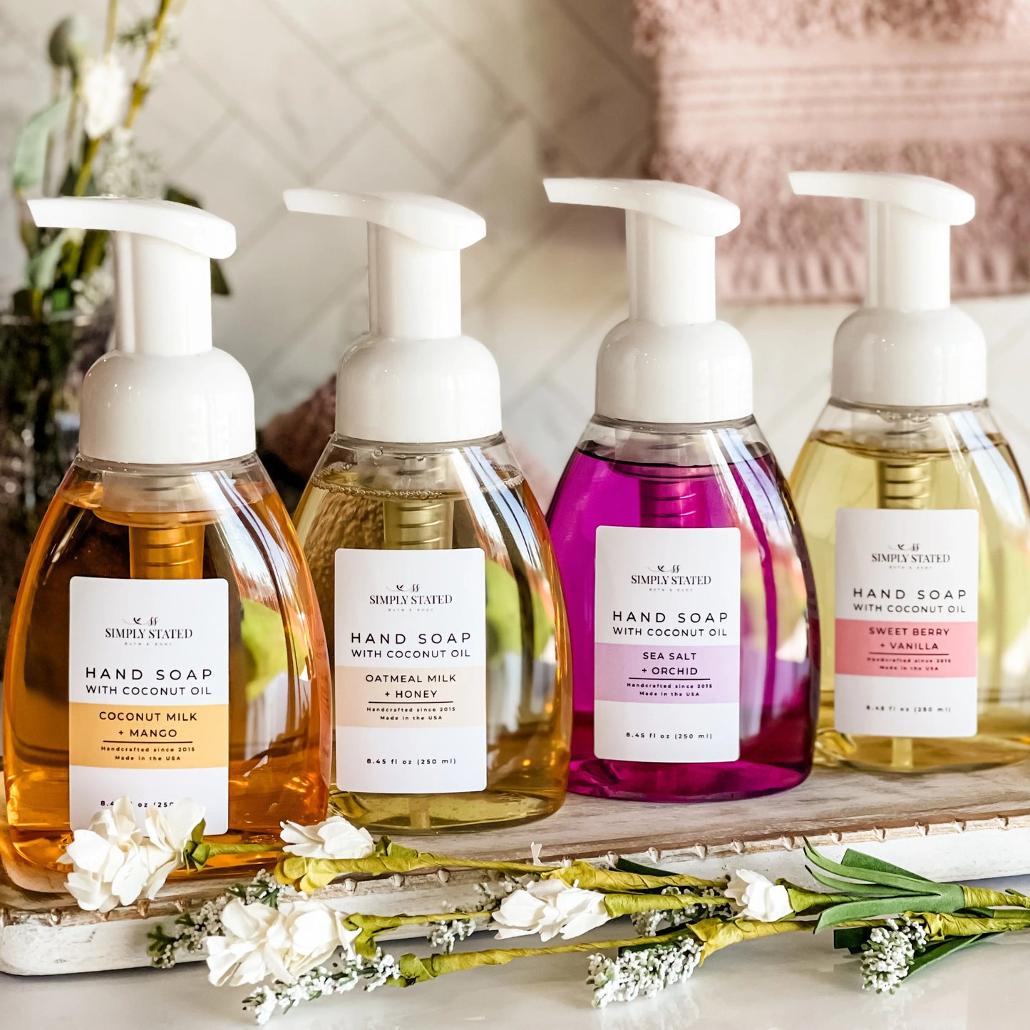 Sea Salt + Orchid Foaming Hand Soap