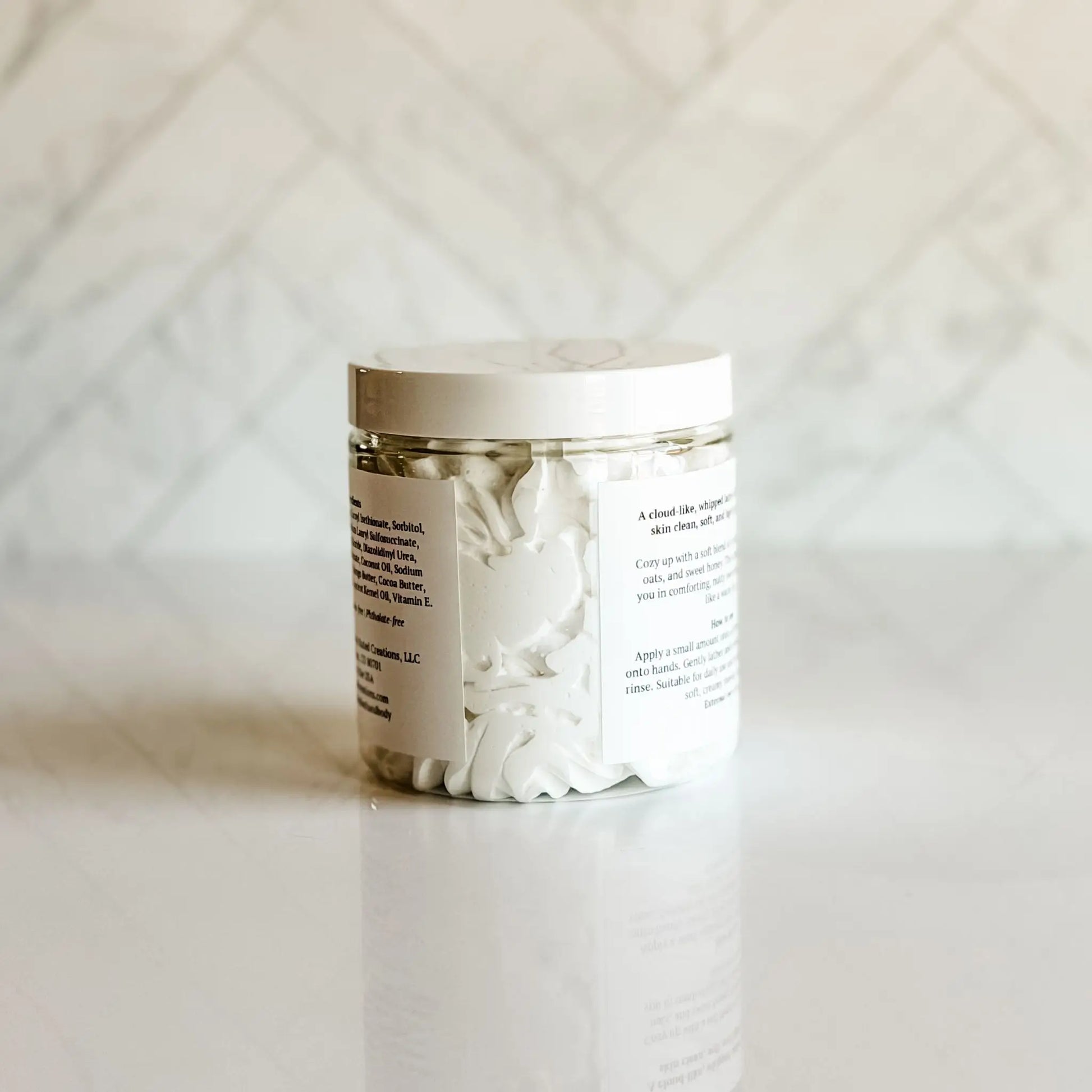 Oatmeal Milk + Honey Whipped Soap