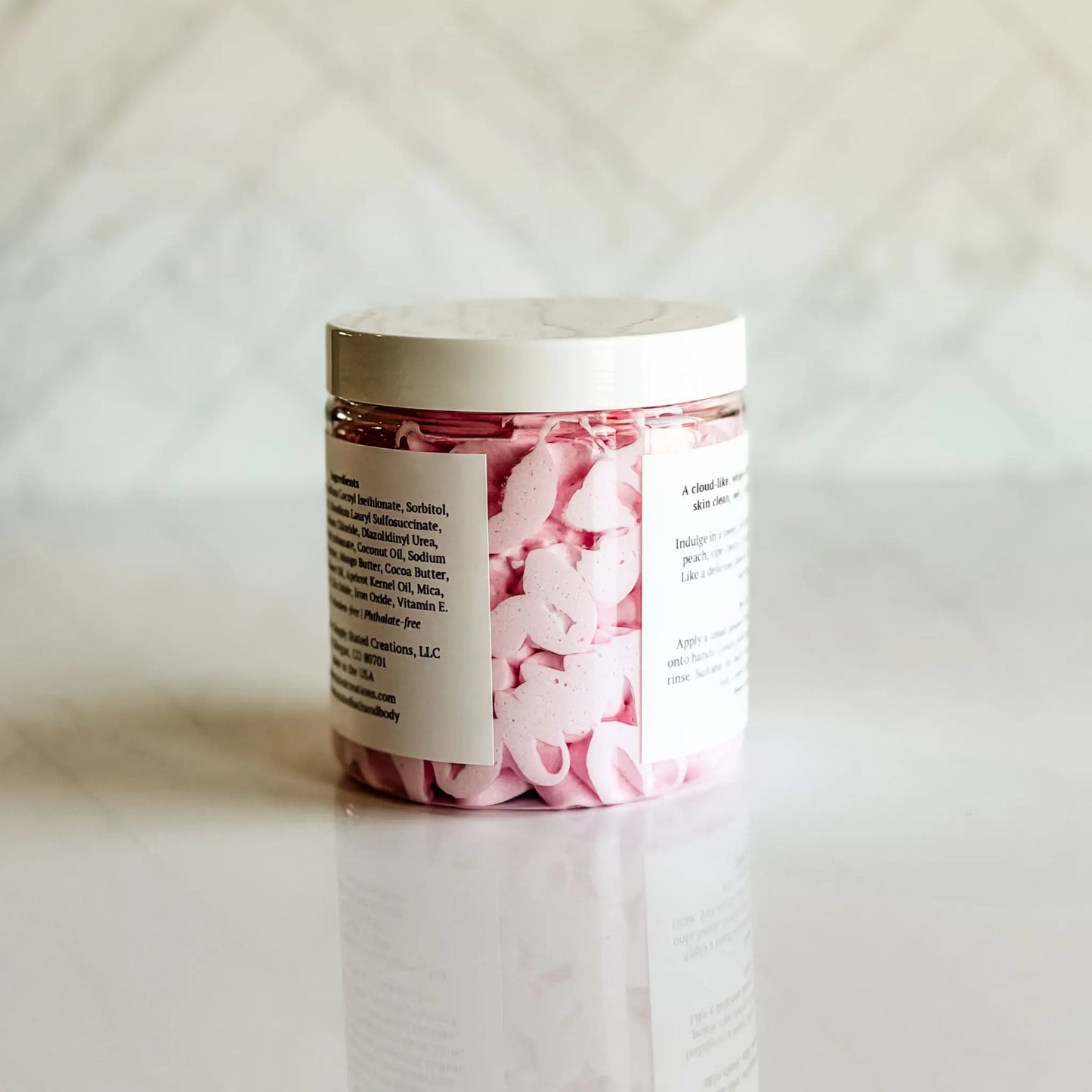 Sweet Berry + Vanilla Whipped Soap