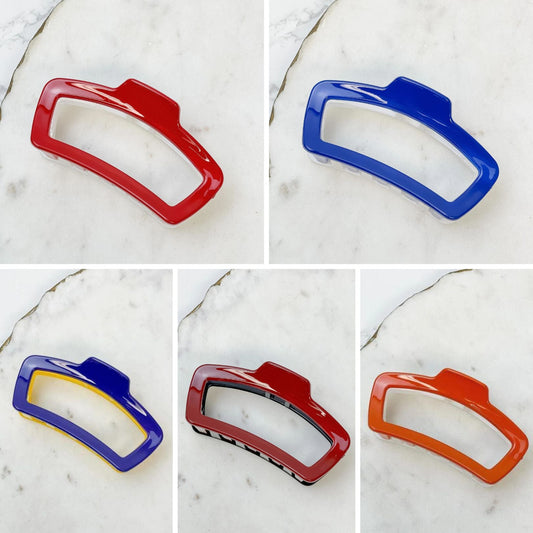PREORDER: Game Day Claw Clips in Five Colors