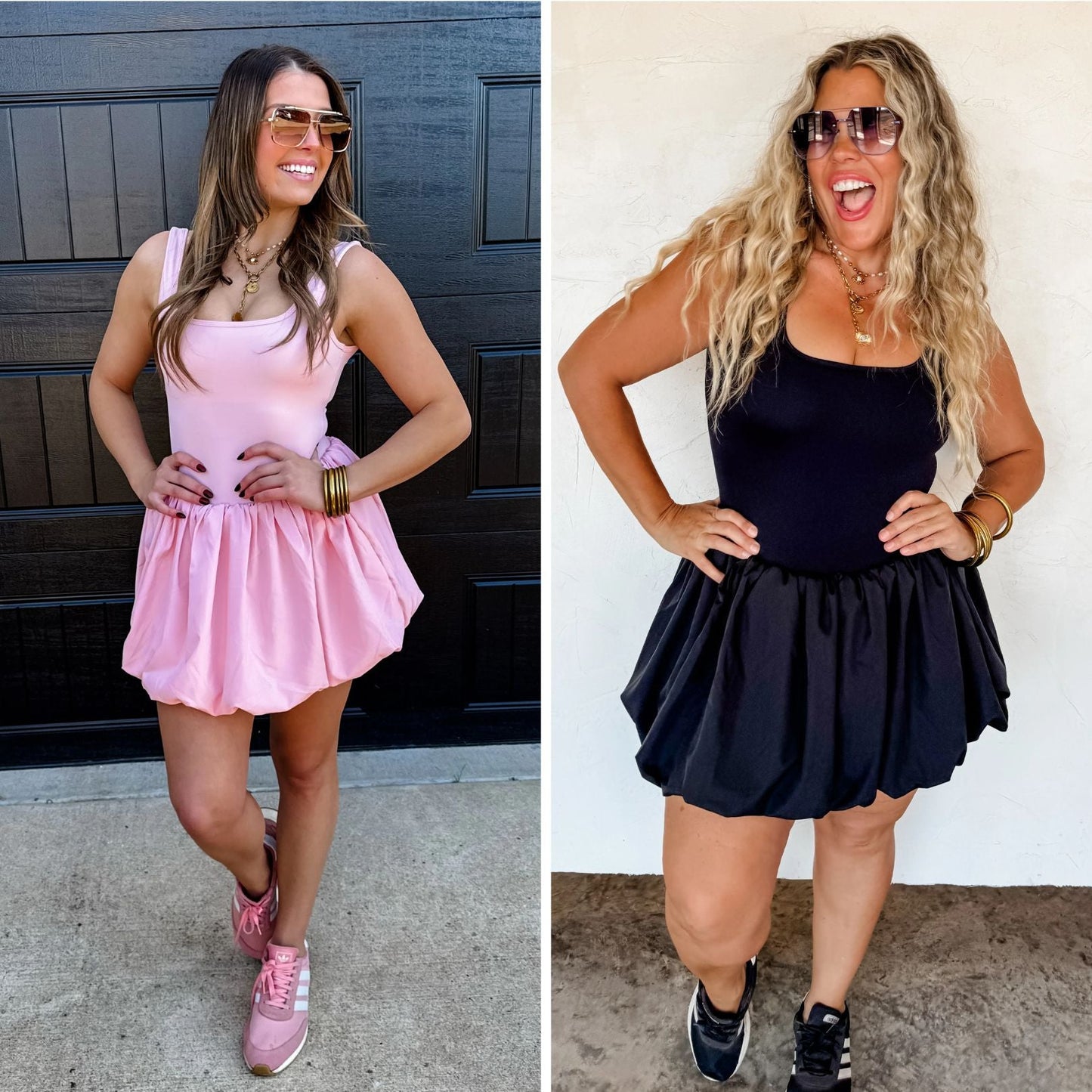 PREORDER: Let's Play Bubble Skort Dress in Two Colors