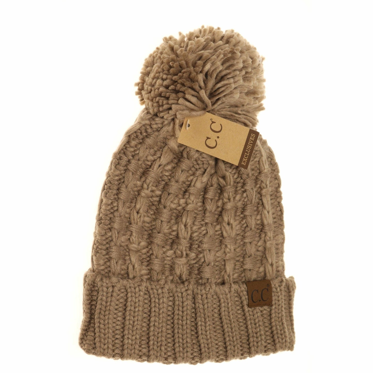 Slipstitch Pom Beanie HAT889