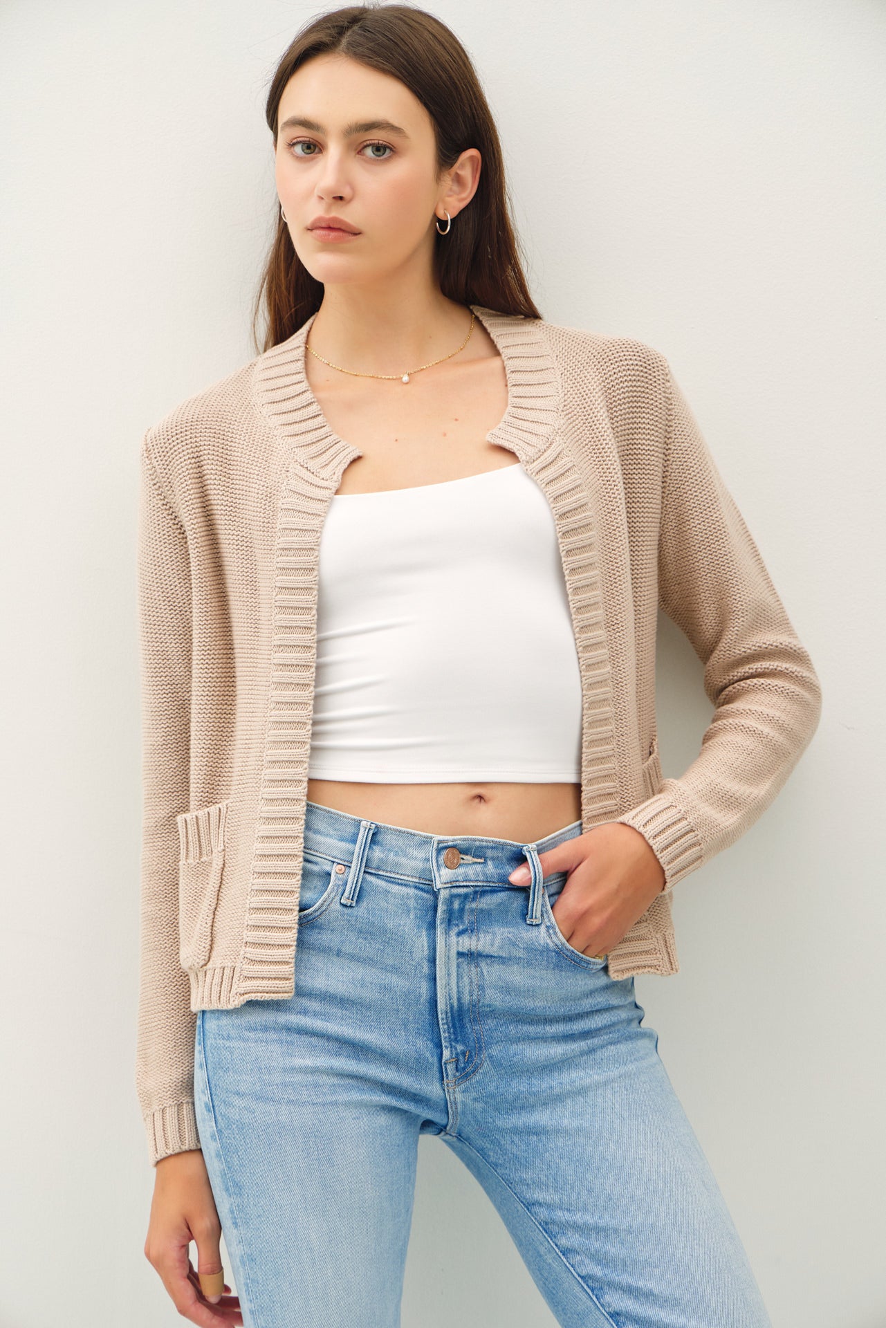 Pocketed Perfection Cardigan Sweater