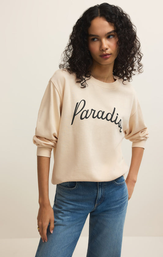 Paradise Boyfriend Sweatshirt