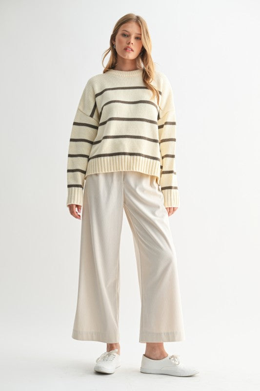 Downtown Striped Sweater