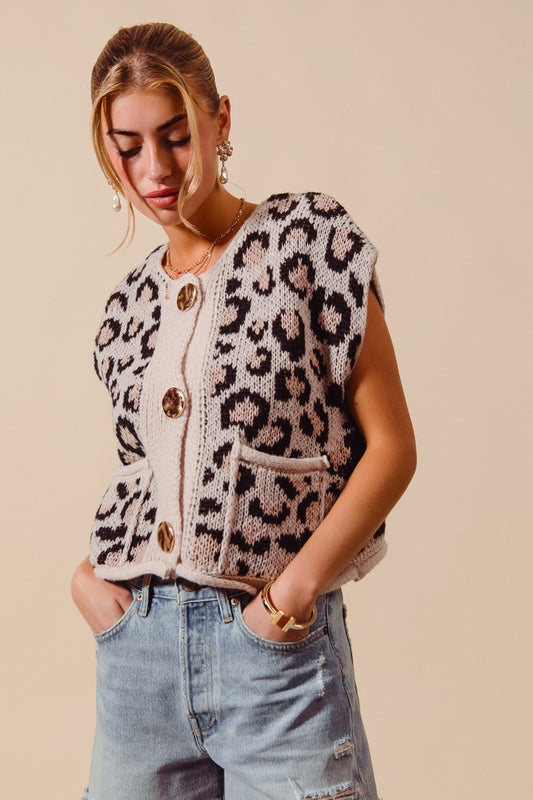 Animal Insticts Sweater Vest