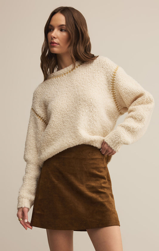 Ciera Suede Mini Skirt