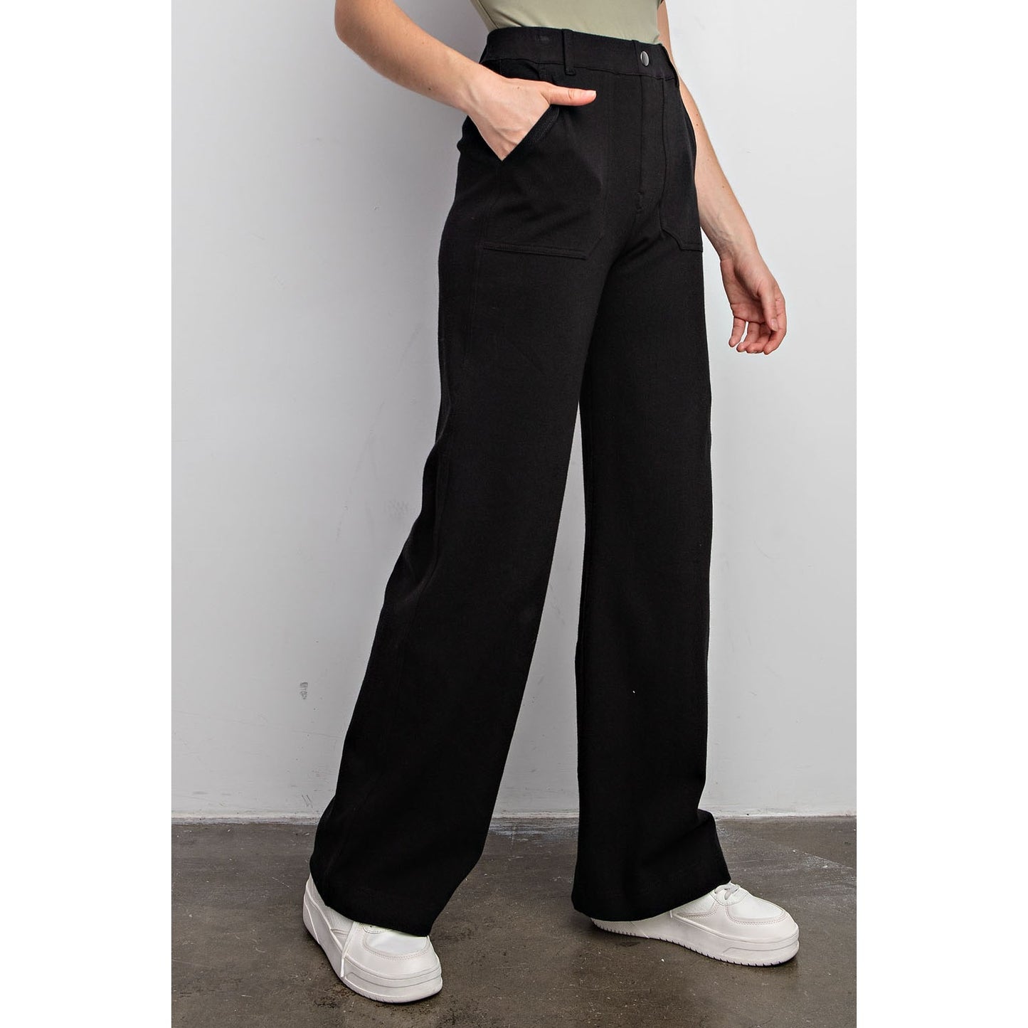 Cotton Stretch Twill  Pants