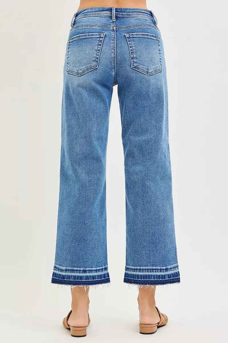 RISEN Full Size Slouchy Cropped Boyfriend Jeans Plus Size