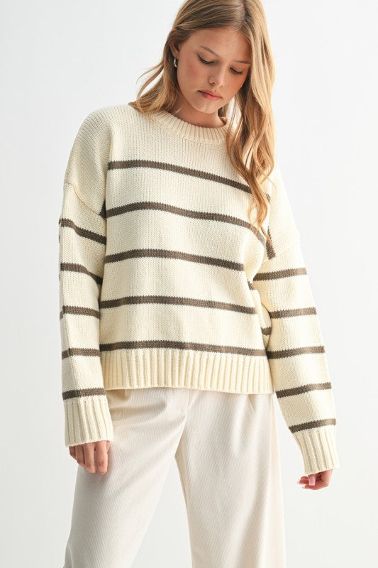 Downtown Striped Sweater