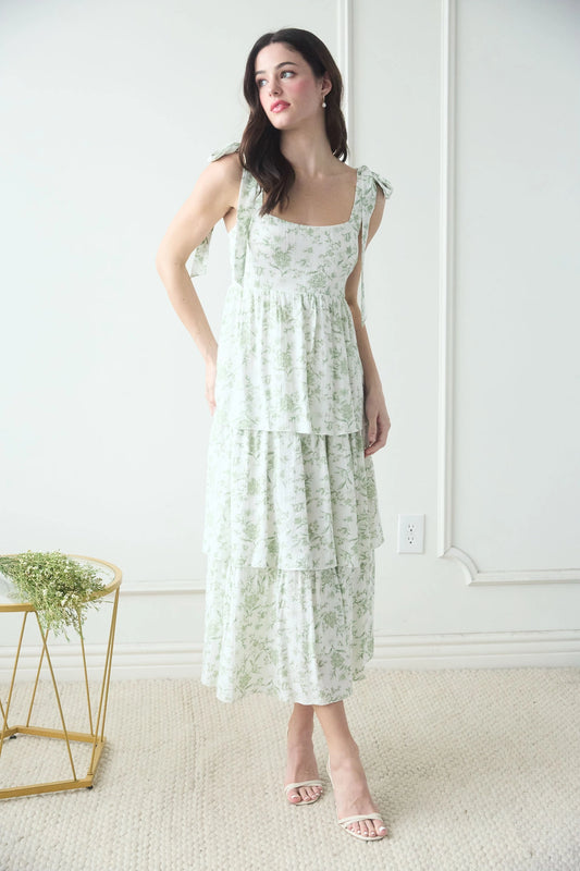 Floral Whispers Dress