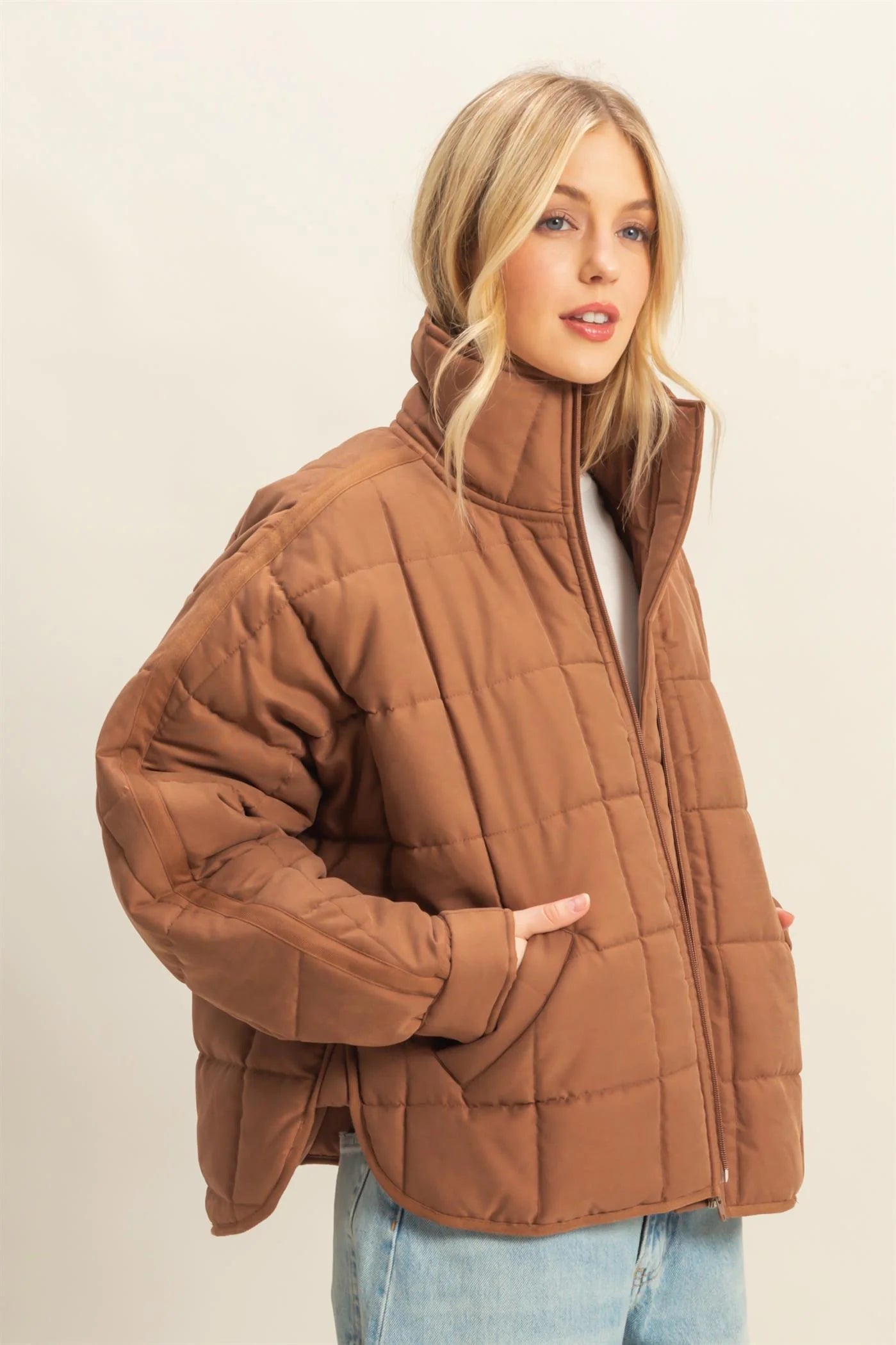 Everyday Cute Quilted Puffer Jacket