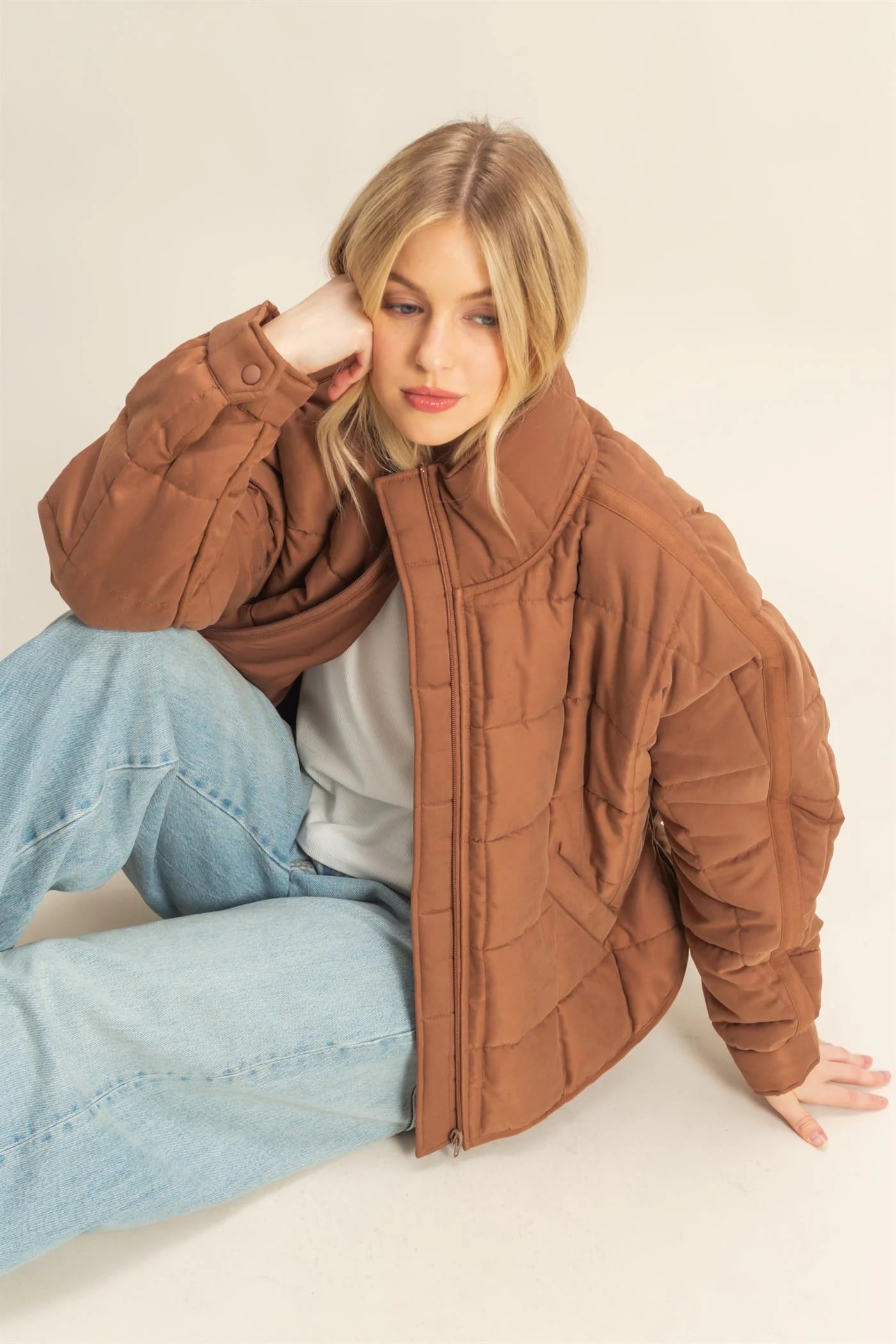 Everyday Cute Quilted Puffer Jacket