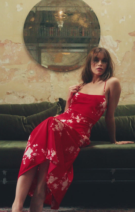 Alyse Darya Floral Maxi Dress