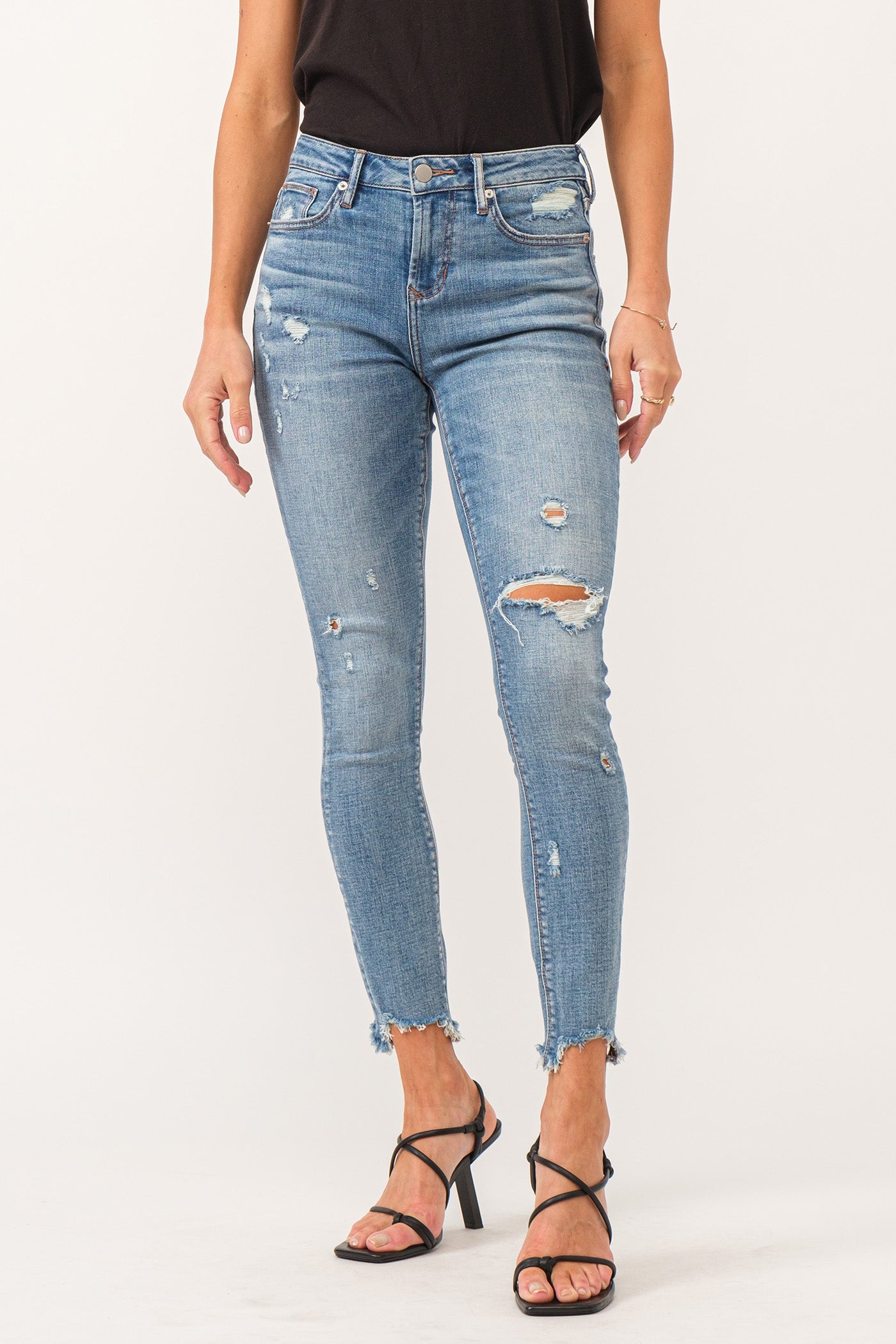 Gisele High Rise Skinny Jeans Bossa