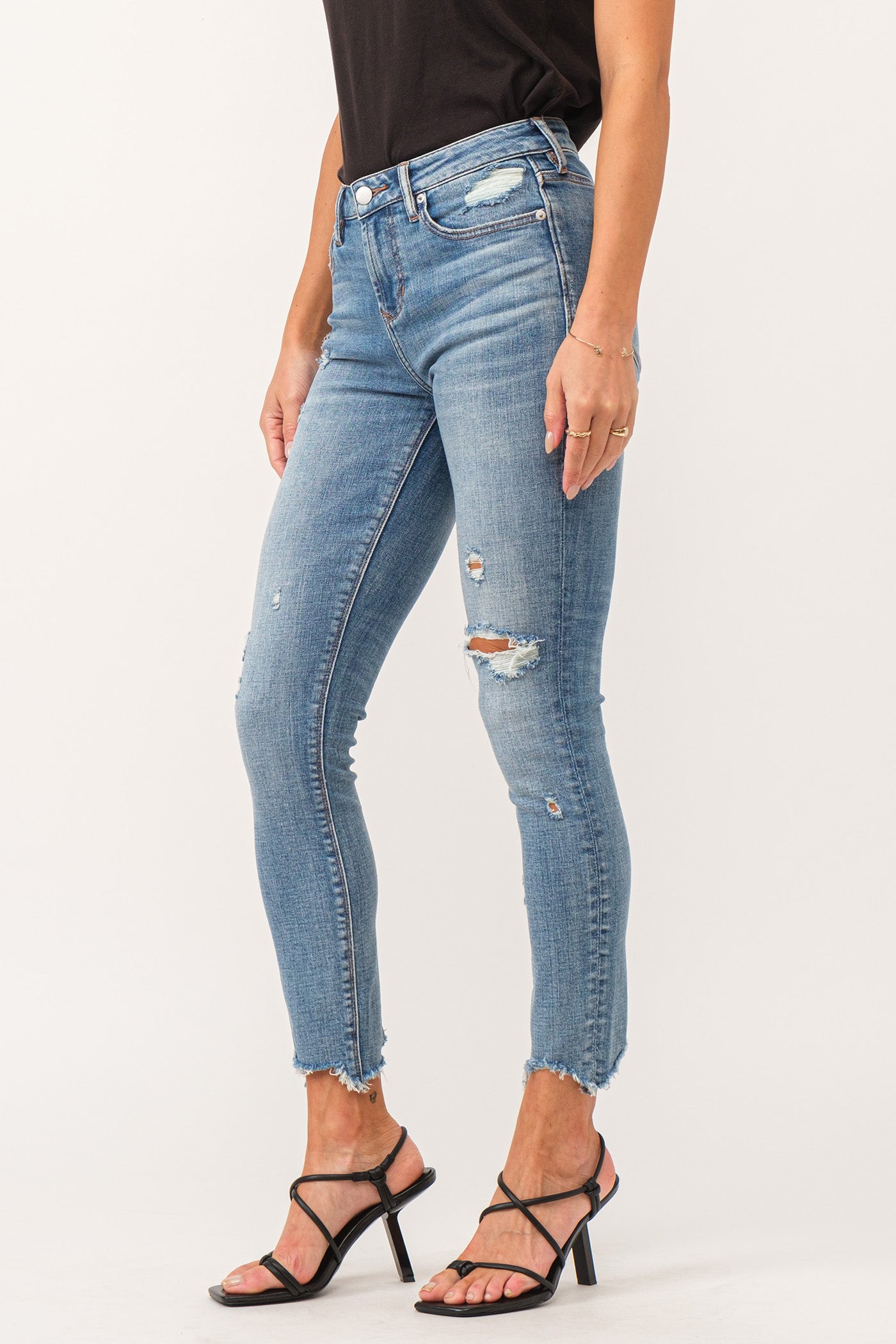 Gisele High Rise Skinny Jeans Bossa