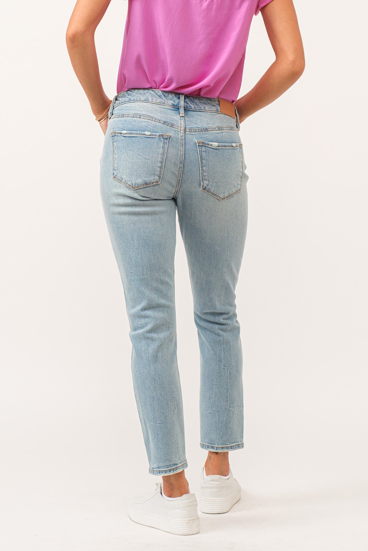 Aiden Mid Rise Girlfriend Jeans Tallassee