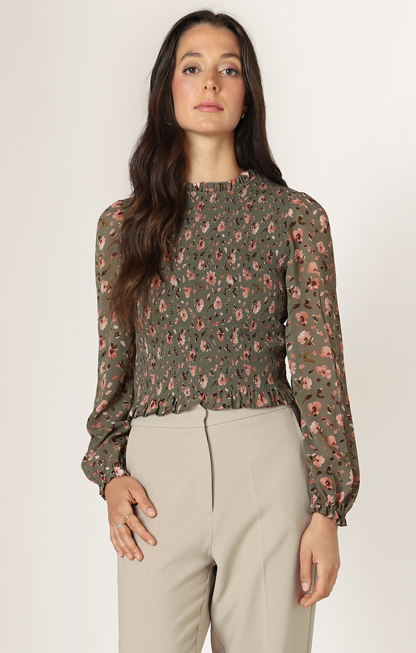 All For Florals Top