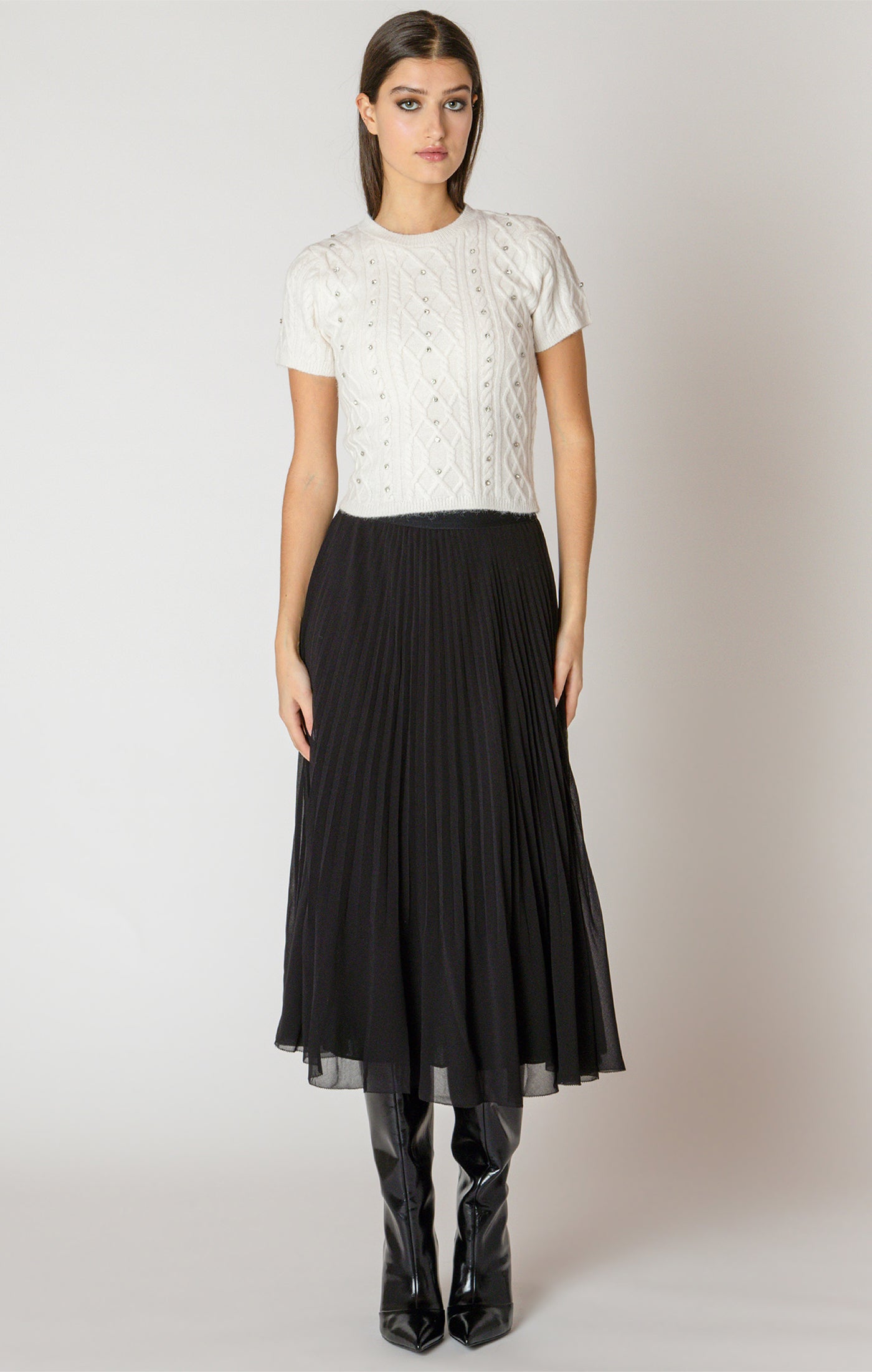 Grace Pleated Skirt
