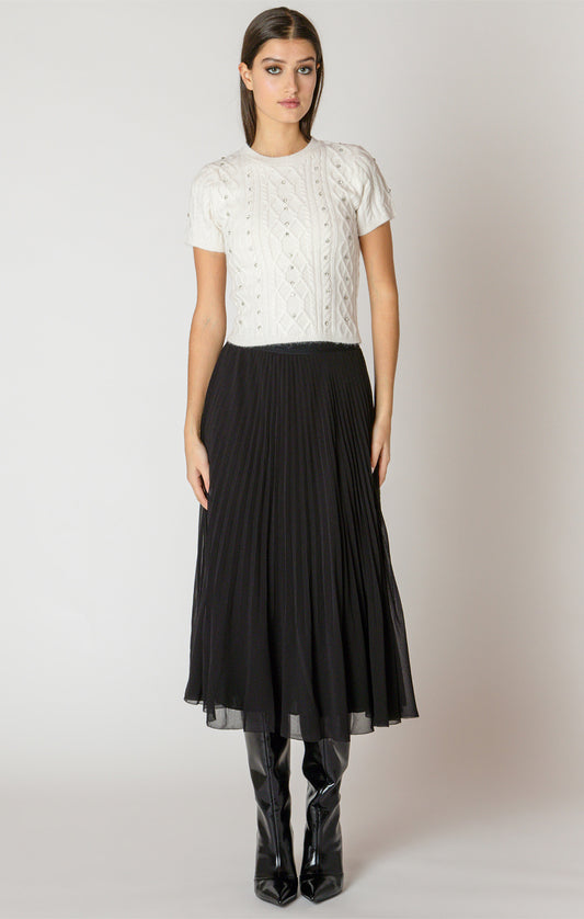 Grace Pleated Skirt