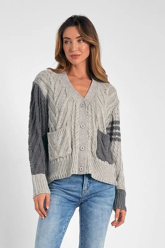 Cassie Cable Cardigan Sweater